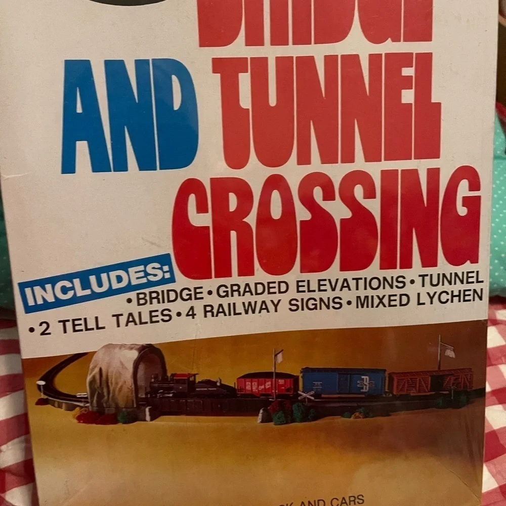 HO VINTAGE LIFE-LIKE BRIDGE & TUNNEL CROSSING ACCESSORY SET SEALED NEW